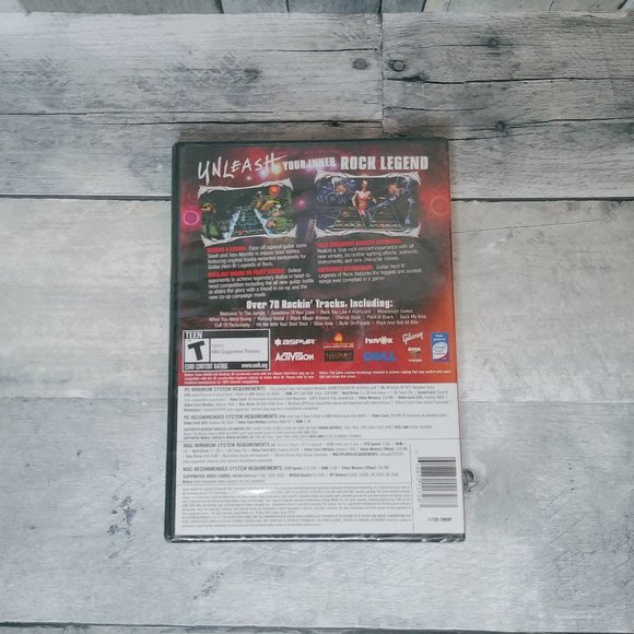SOLD ✨️Guitar Hero 3 III Legends of Rock PC Computer Windows/Mac Game New Sealed - Picture 2 of 4